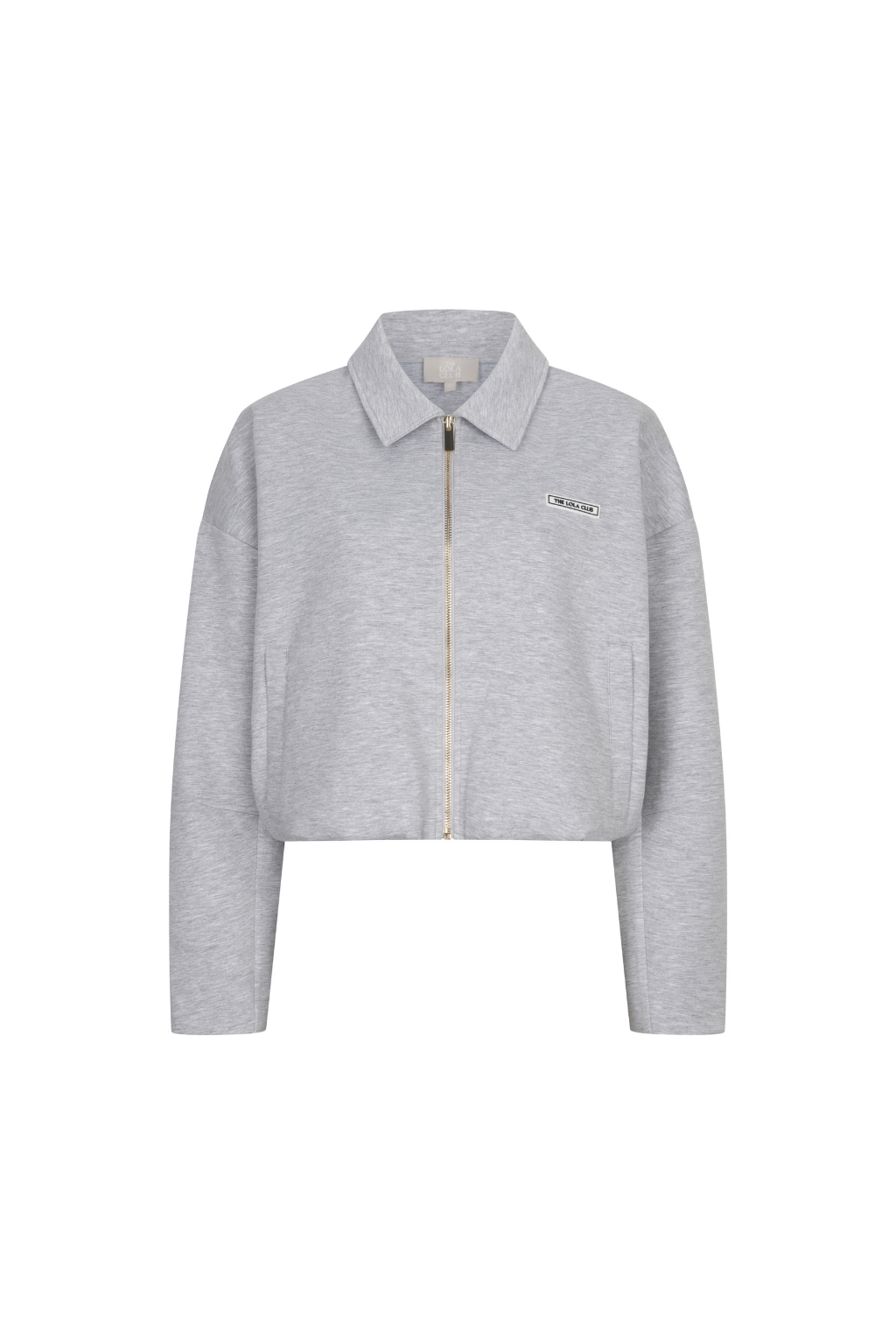 Millie Zip Through | Grey Melange