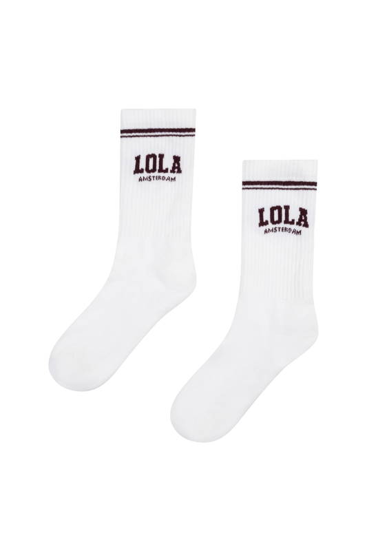 Lola Socks | Mulberry Wine