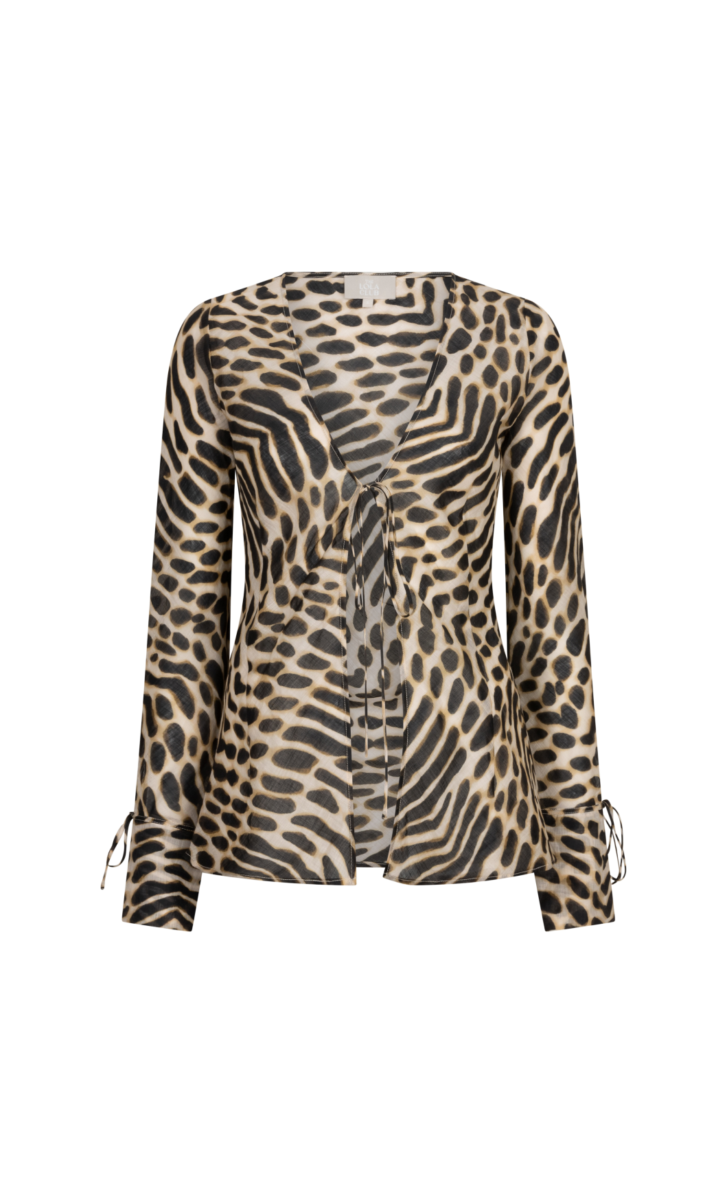 Amara Top | Animal Black