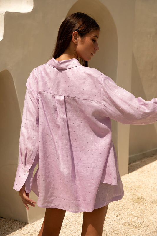 Guilia Blouse | Lilac