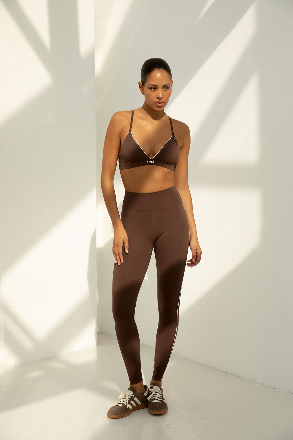 The Lola Club | Demi Legging | Chocolate