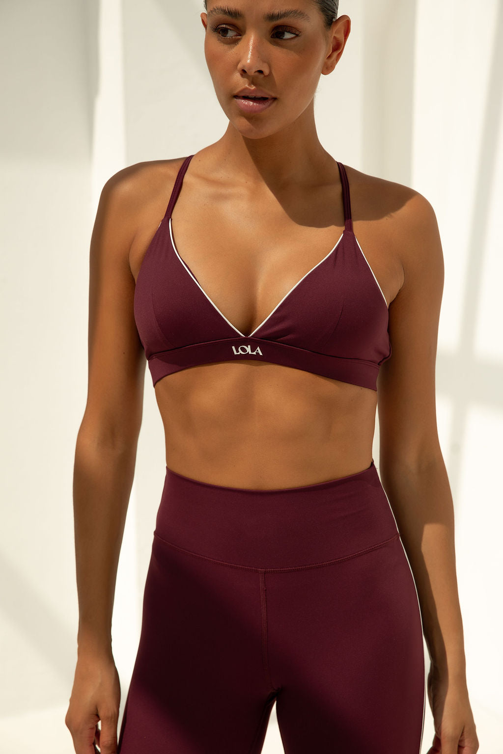 Demi Legging Cherry Red
