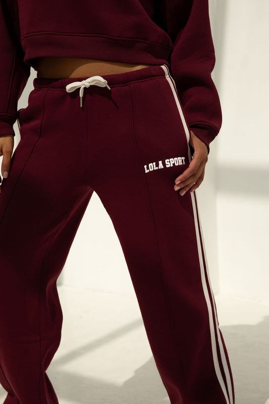 Jade Hoodie Cherry Red