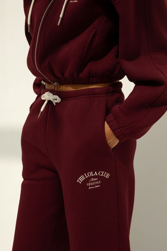 Maya Pants Cherry Red