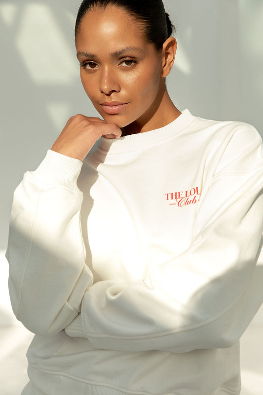 Ruby Sweater | Crispy White