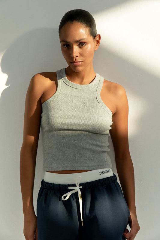 Jolie Singlet | Grey Melange