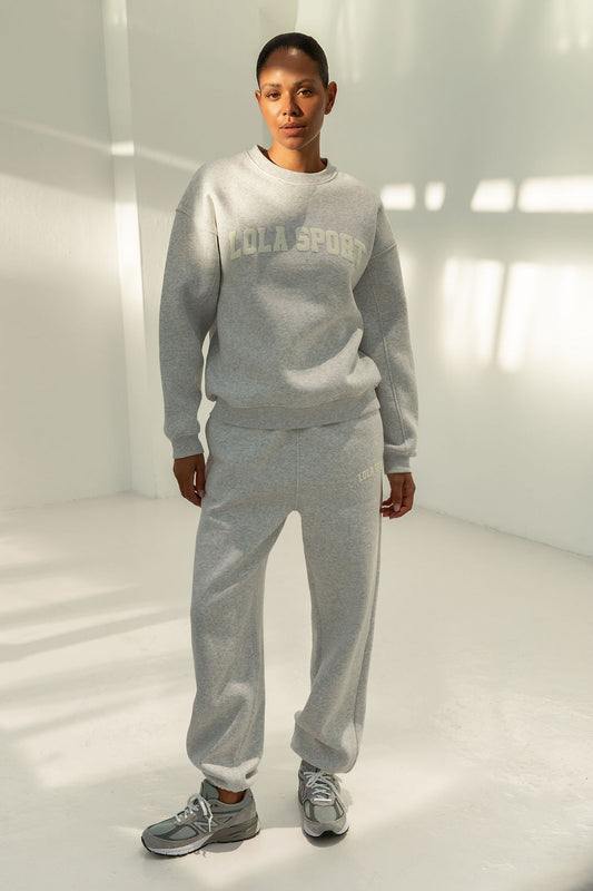 Jayla Sweater | Grey Melange