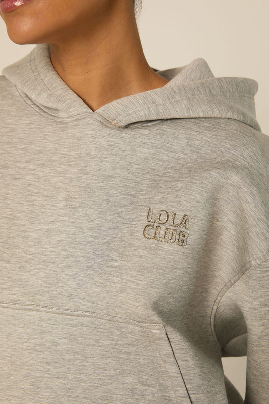 Lois Hoodie | Grey Melange