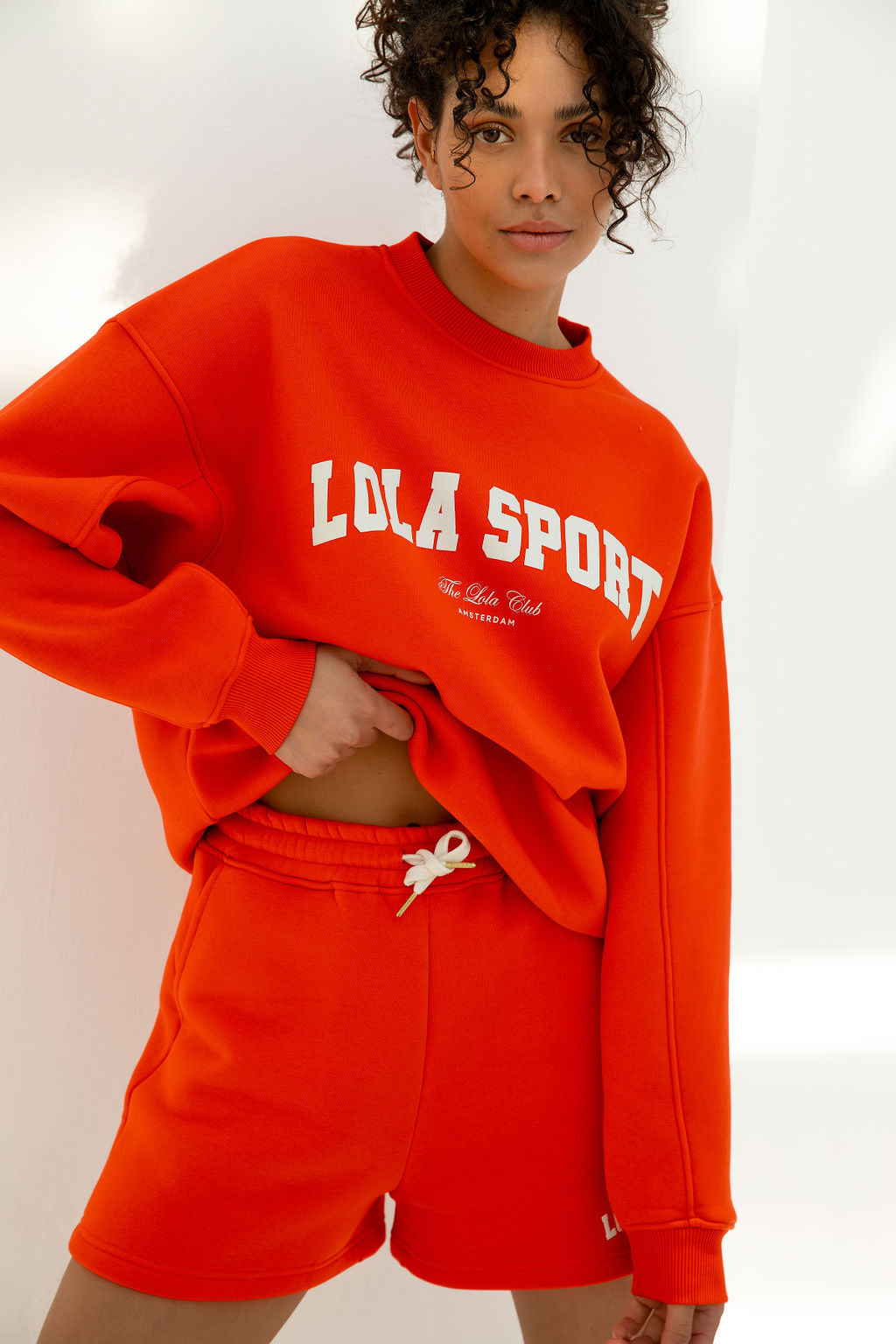 Jane Orange Sweater