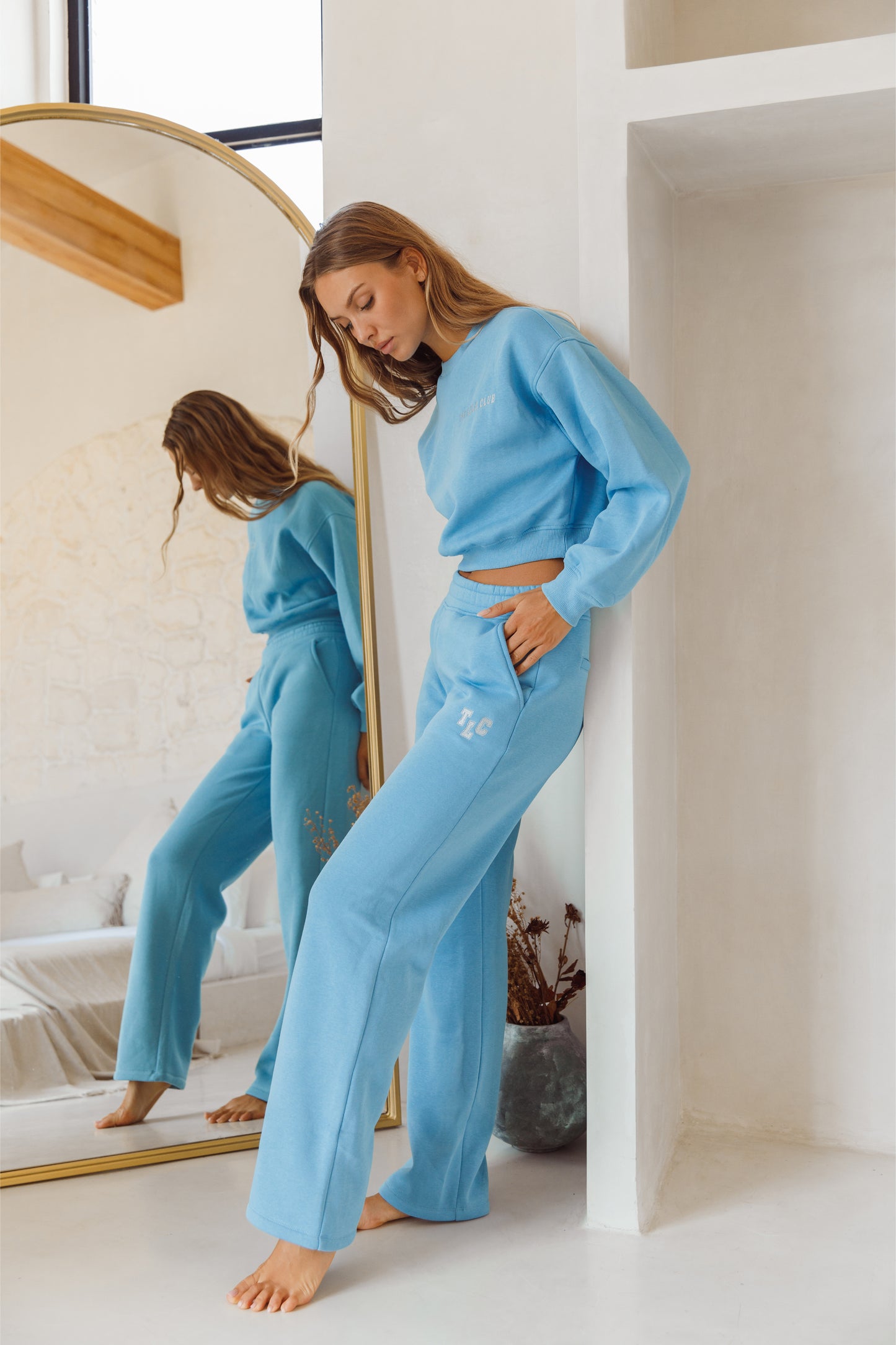 Jade Blue Pants