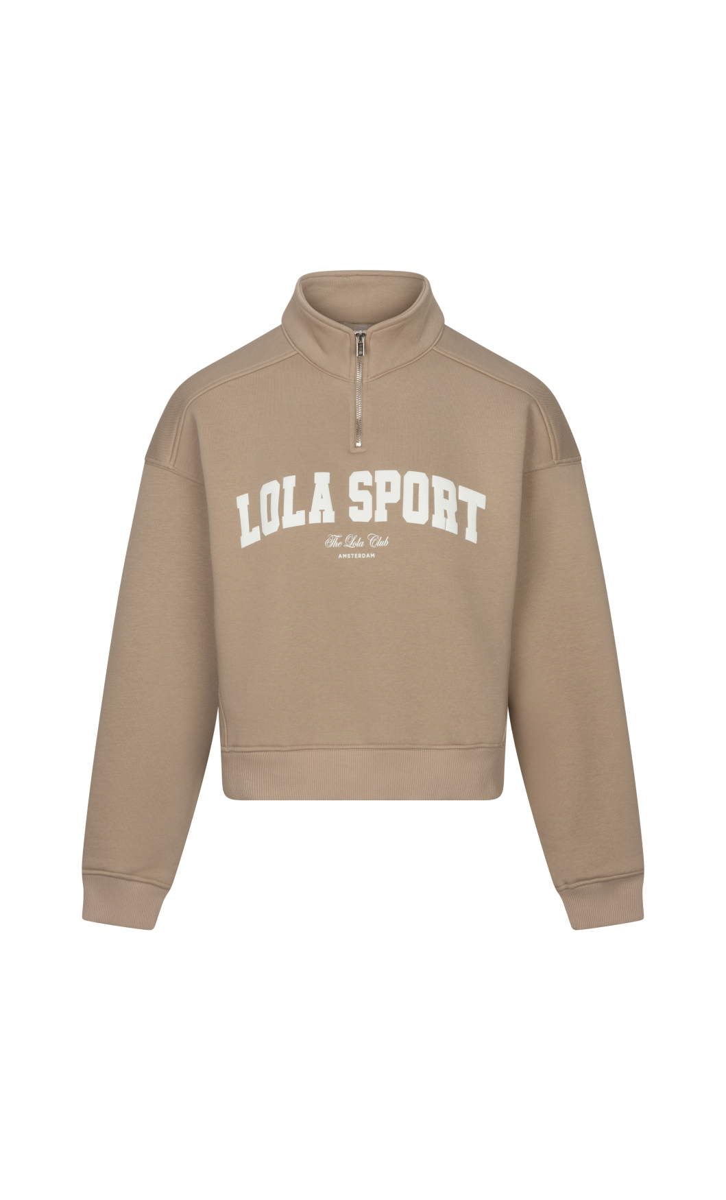 Jayla Half Zip Sweater | Sand