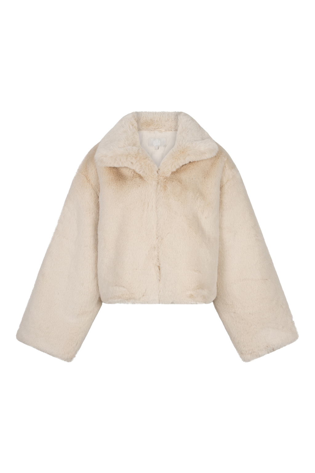 Bobbie Faux Fur Jacket | Oatmilk