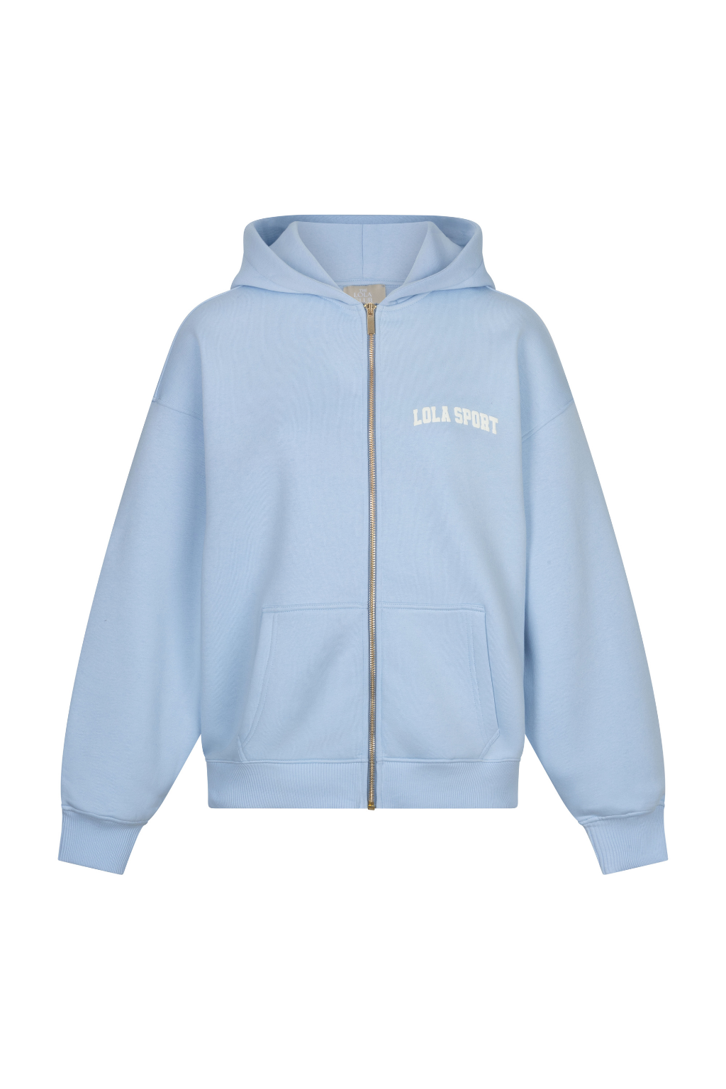 Stella Zip Hoodie | Icey Blue
