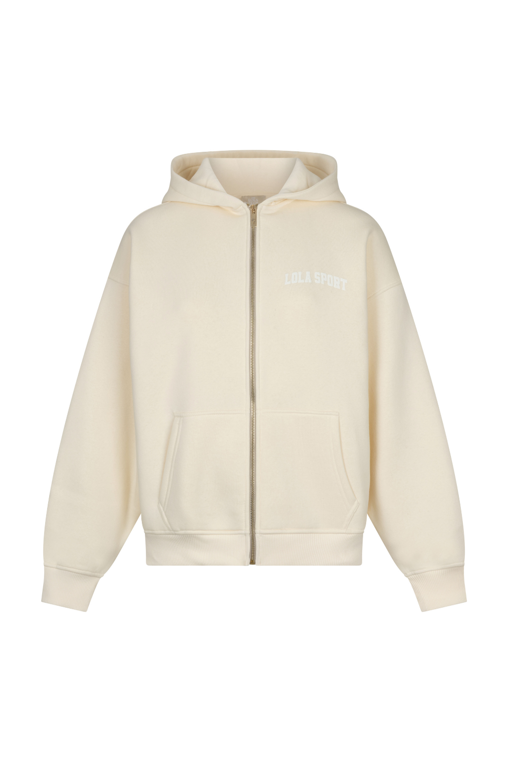 Stella Zip Hoodie | Vanilla