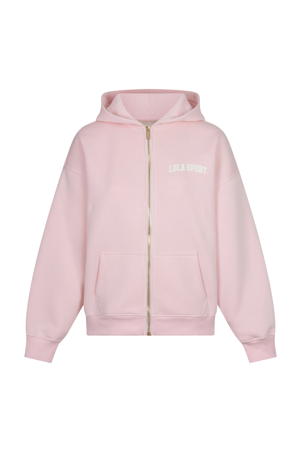 Stella Zip Hoodie | Soft Pink