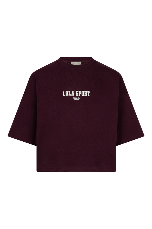 Stella Tee | Mulberry Wine
