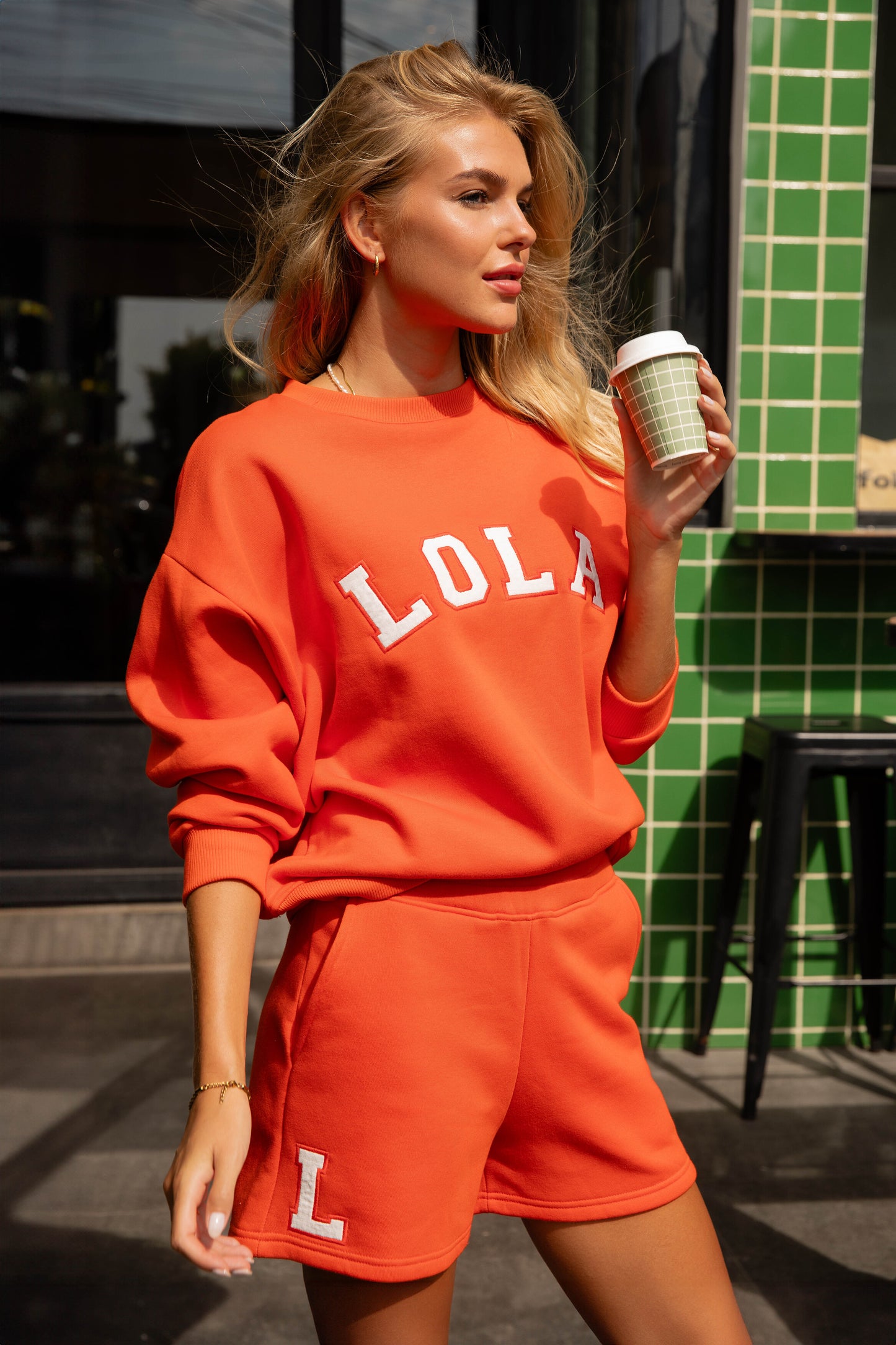 Milla Orange Sweater