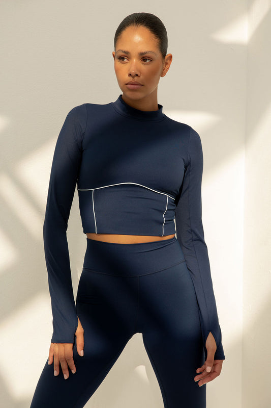 Demi Legging | Navy