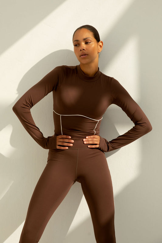 Demi Legging | Chocolate
