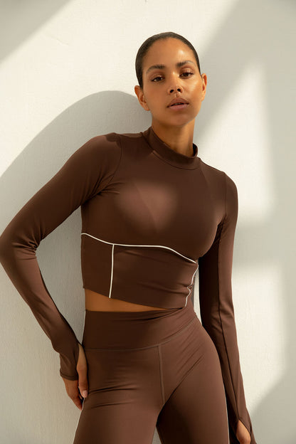 Demi Legging Chocolate