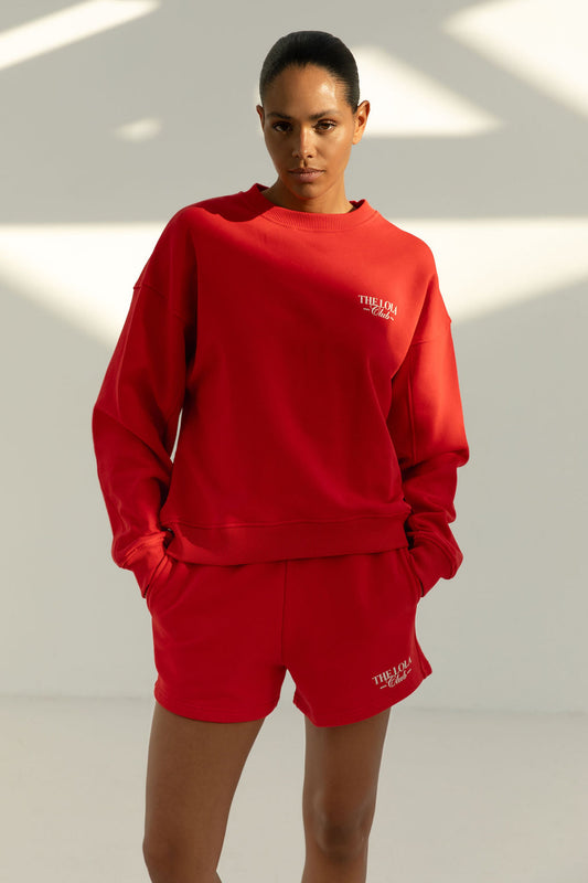 Ruby Sweater | Red