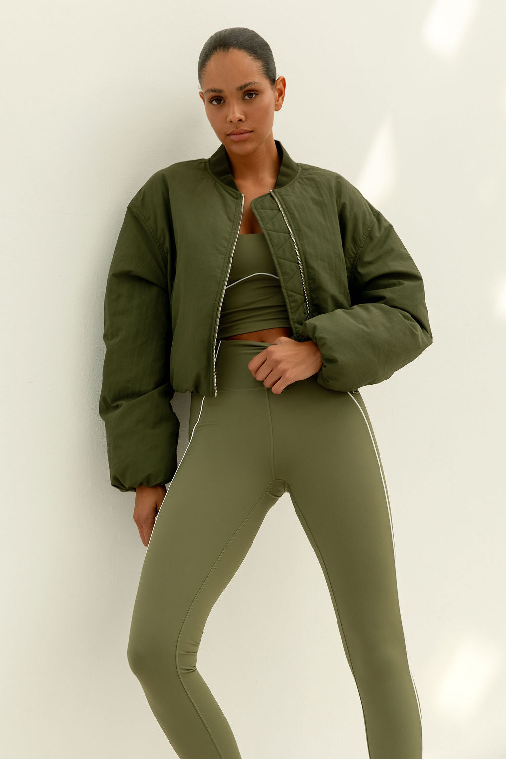 Alma Legging | Army Green