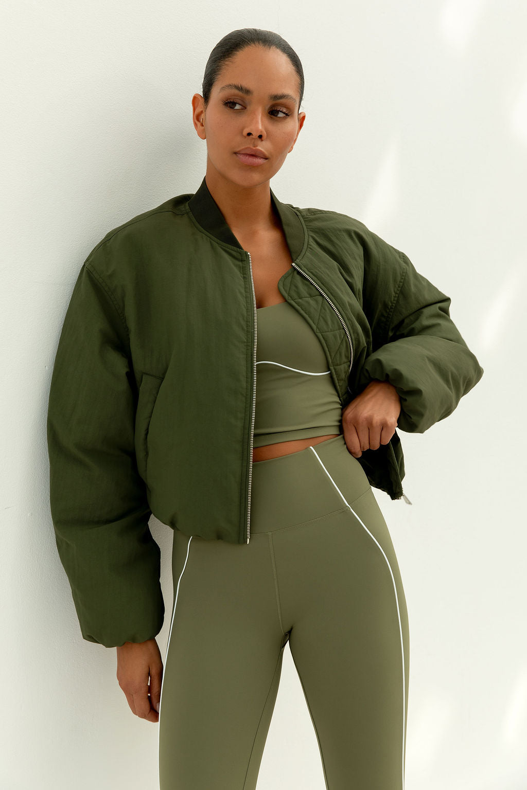 Alma Top | Army Green