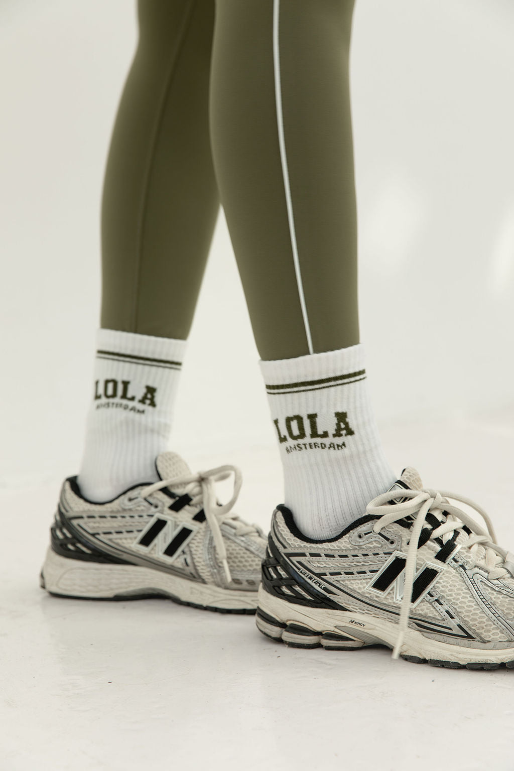 Lola Socks | Army Green