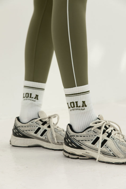Lola Socks | Army Green