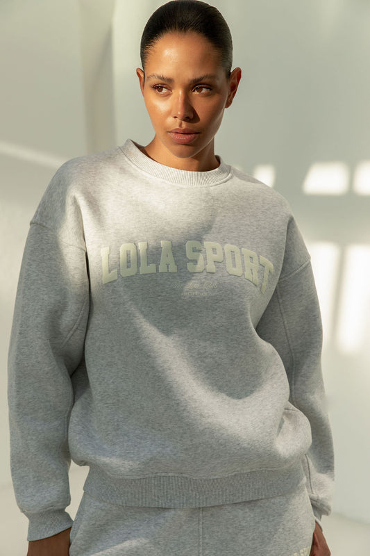 Jayla Sweater | Grey Melange