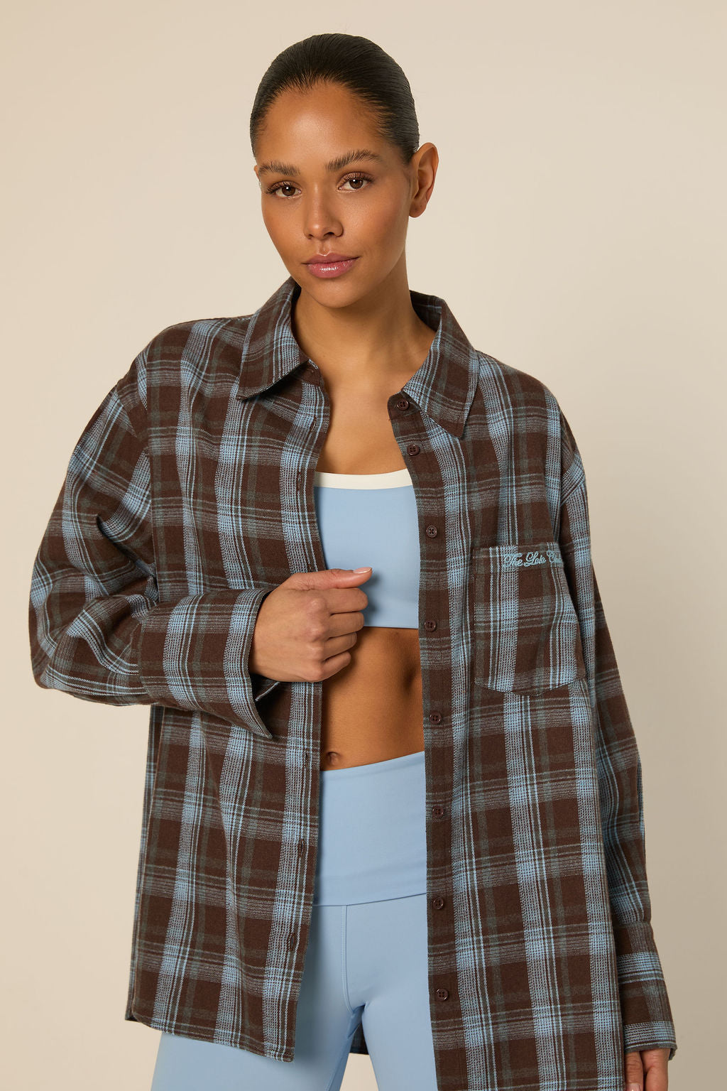 Anne Shirt | Icey Blue