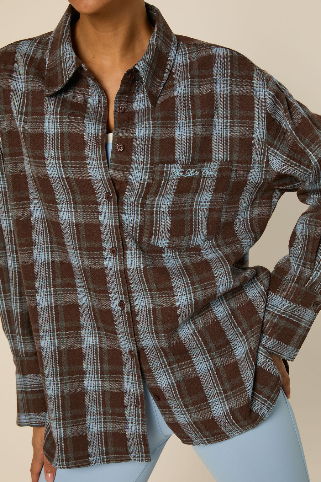 Anne Shirt | Icey Blue