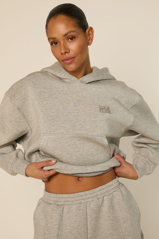 Lois Hoodie | Grey Melange