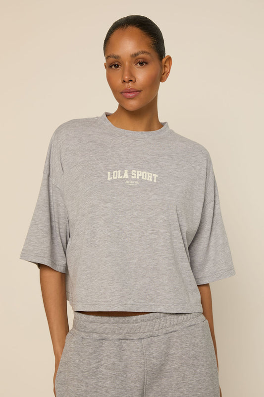 Stella Tee | Grey Melange