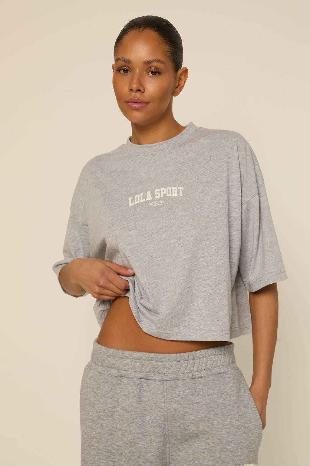 Stella Tee | Grey Melange