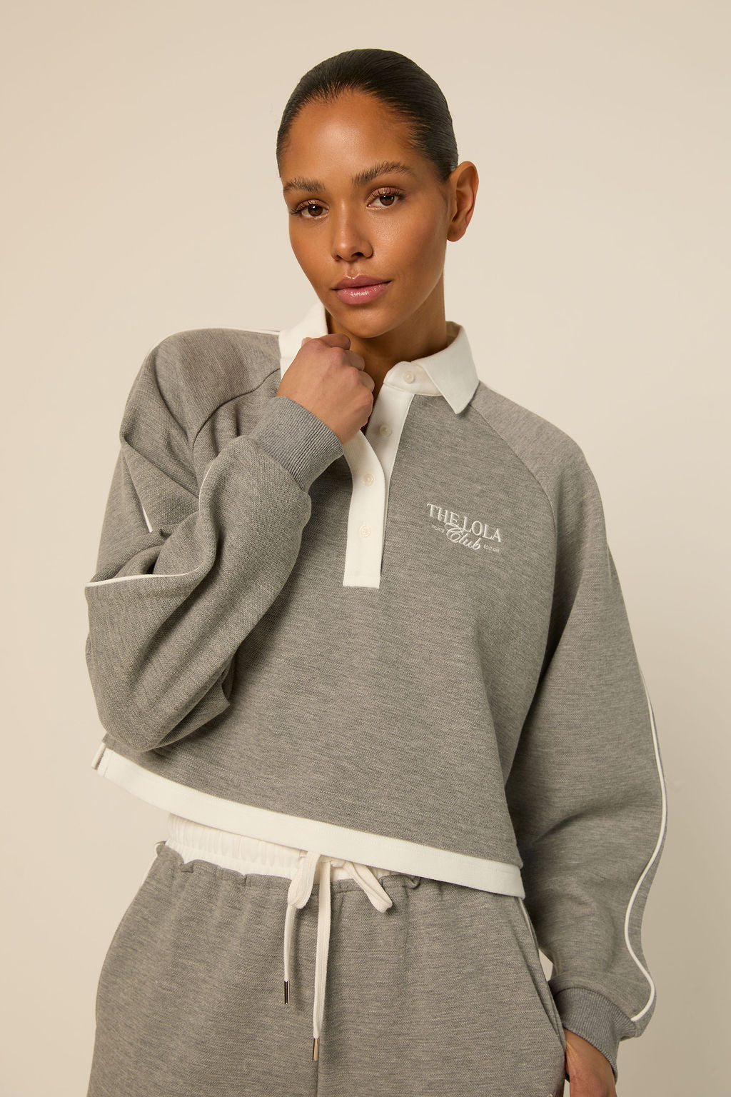 Kaya Polo | Grey Melange
