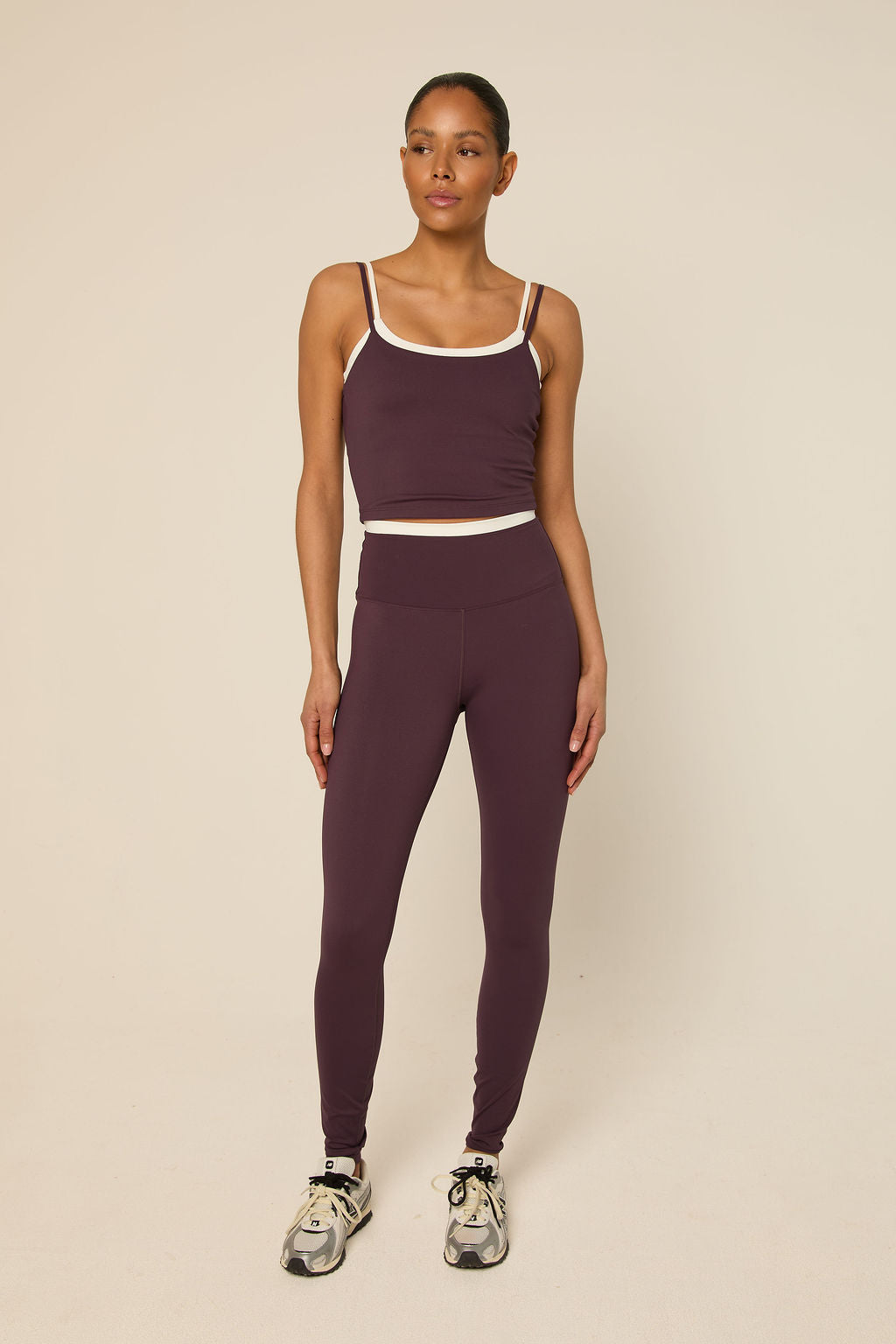 Bruna Top | Mulberry Wine