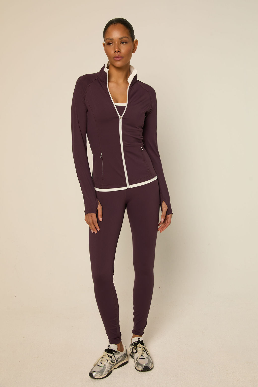 Bruna Legging | Mulberry Wine