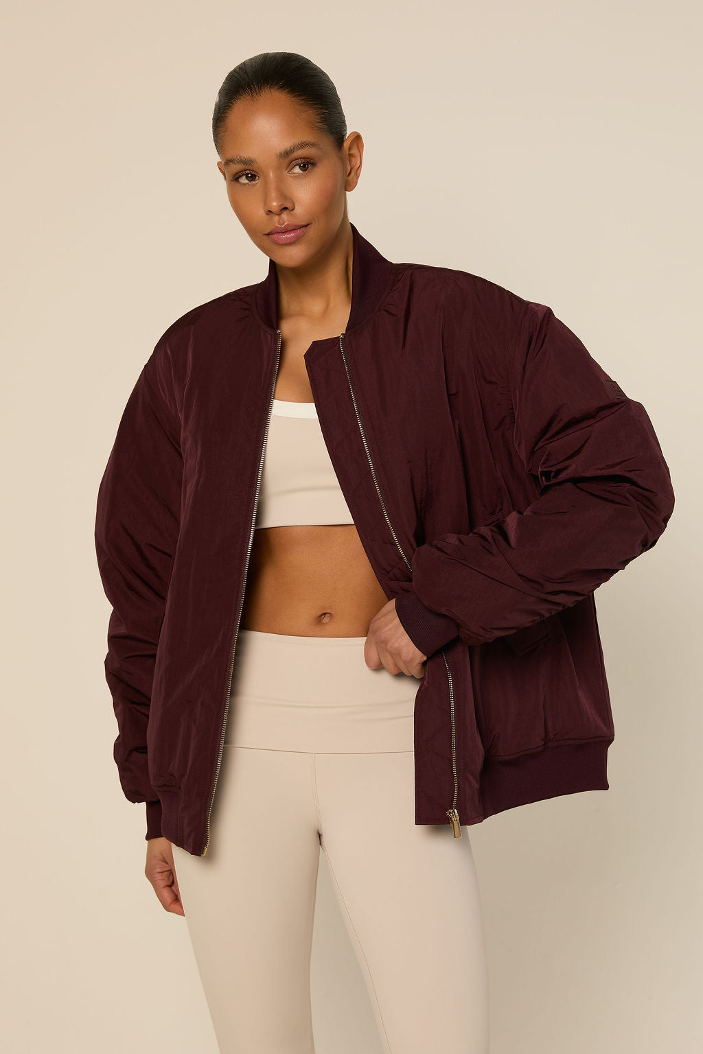 Lina Bomber | Mulberry Wine