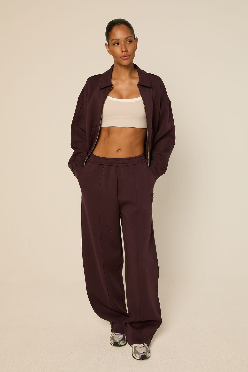Leyla Pants | Mulberry Wine