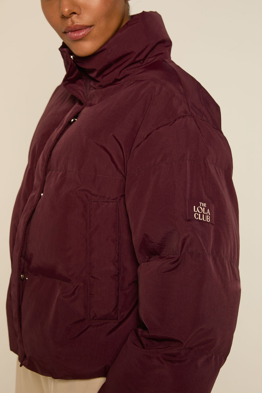 Rae Jacket | Mulberry Wine