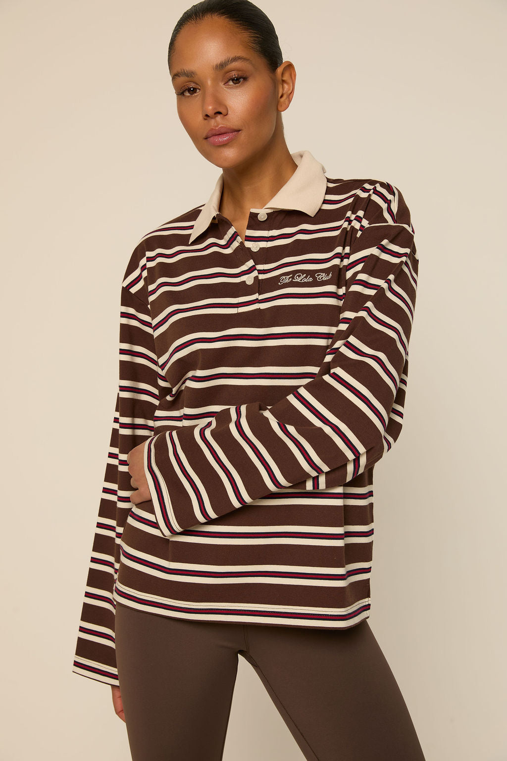 Emilia Polo | Striped Espresso