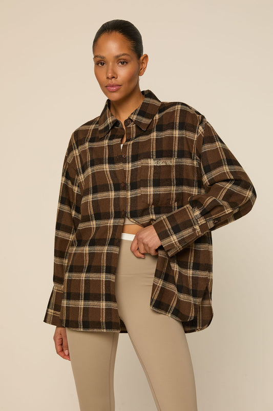 Anne Shirt | Espresso