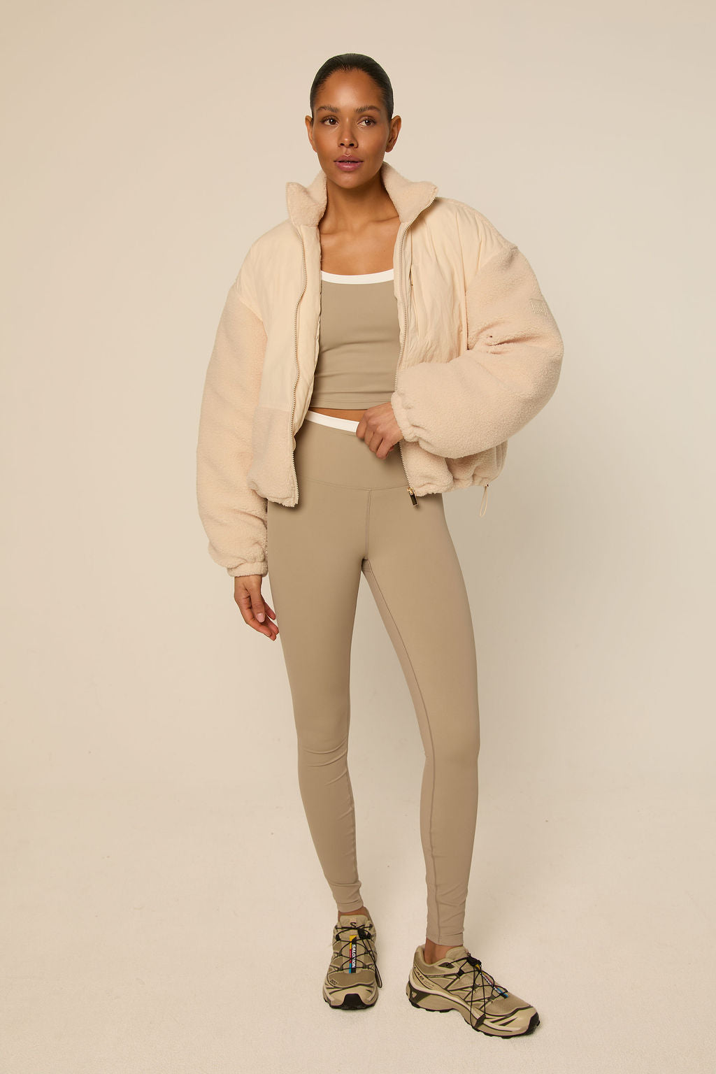Zoe Jacket | Oatmilk