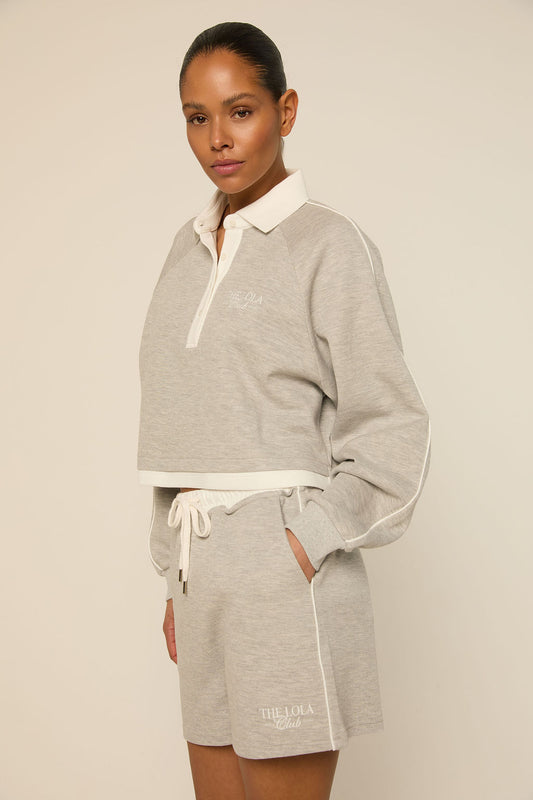 Kaya Polo | Light Grey Melange