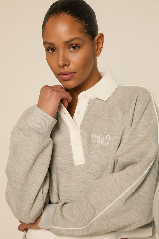 Kaya Polo | Light Grey Melange