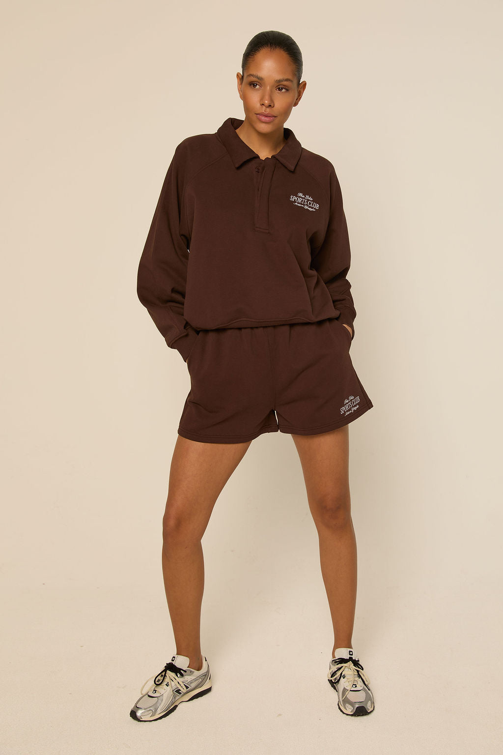 Alix Polo Sweater | Espresso