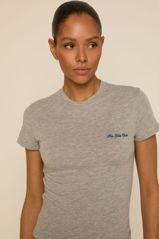 Nicole Tee | Grey Melange