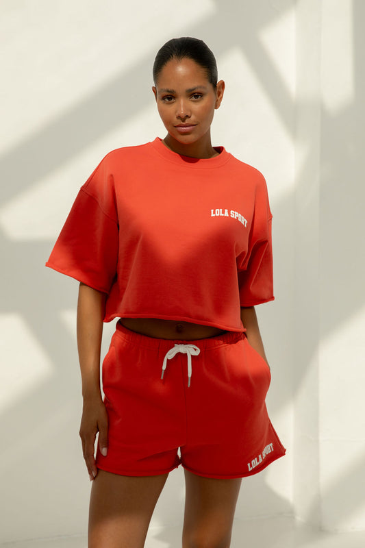 Amber Short Orange