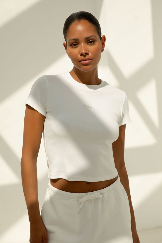 Nicole Tee | White